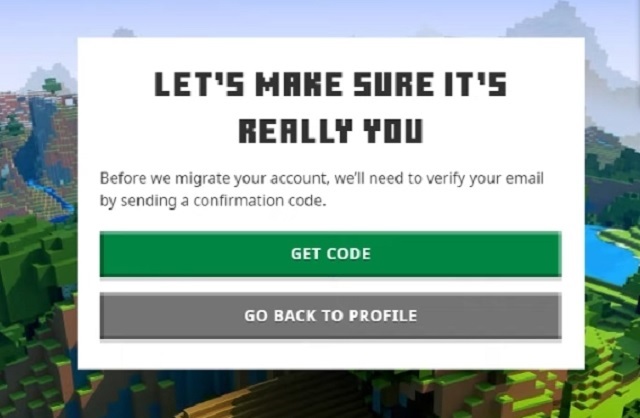 Get a Code for Migration MC