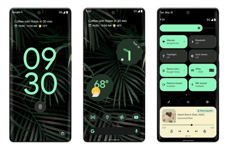 Google Starts Rolling out Android 12 to Compatible Pixel Phones