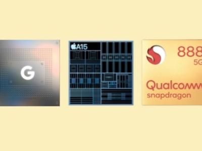Google Tensor vs Snapdragon 888 vs A15 Bionic Best Smartphone Chipset?