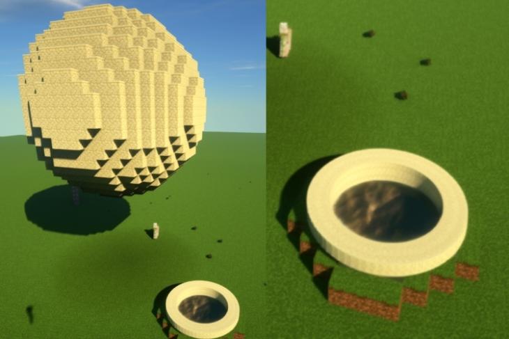 How to Make Circles and Spheres in Minecraft