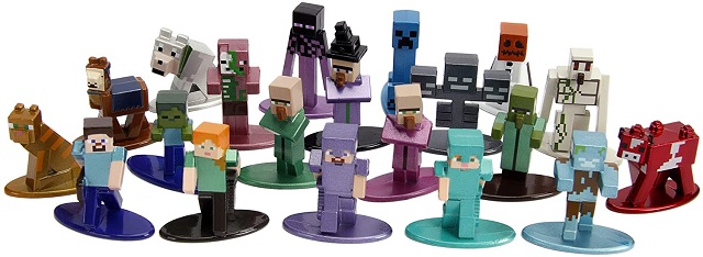 minecraft metal toys