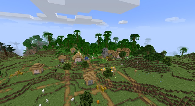 Jungle Spawn with Village