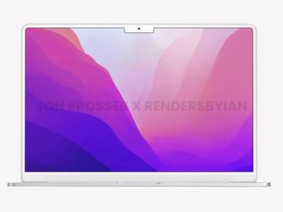 Future MacBook Air Models Could Come with a White Notch and White Bezels, Claim Leakers