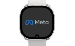 Here Is a Leaked Image of the Meta Smartwatch with a Front Camera Inside a Notch