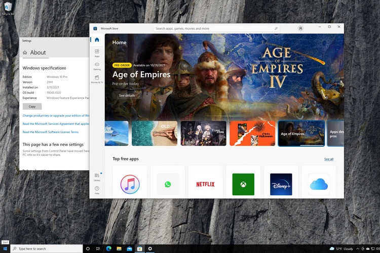 Microsoft Rolling out Windows 11 Microsoft Store to Windows 10 Insiders