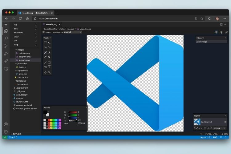 Microsoft VSCode as a web app feat fin