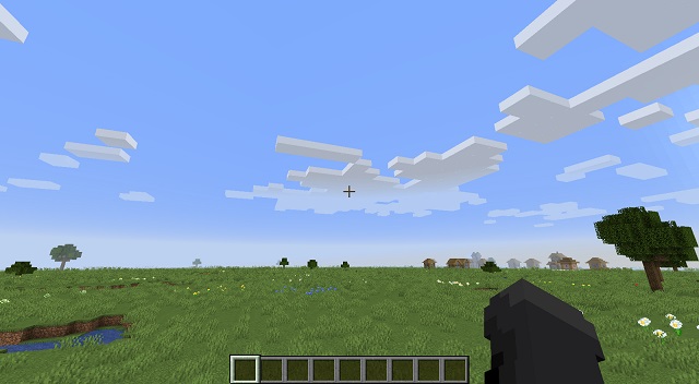 Open Space in Minecraft