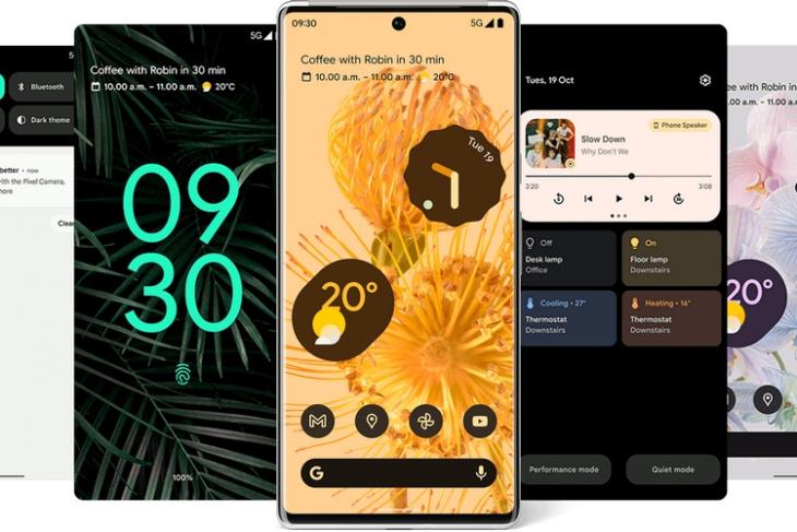 Pixel 6 Renders Reveal New Live Space Widget, Pixel Stand, and More