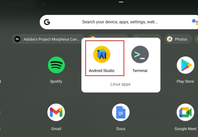 Install Android 12L on a Chromebook