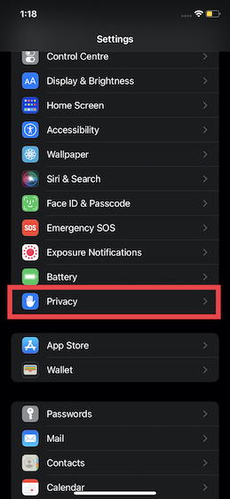 How to Manage Privacy on Per-App Basis on iPhone