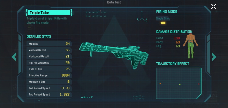 Triple Take gun apex legends