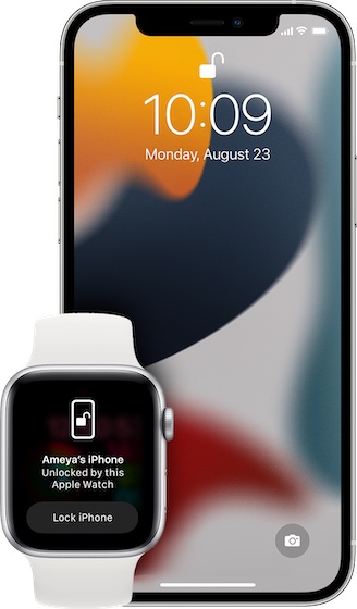 Unlock iPhone with Apple Watch when wearing a mask - iOS 15 Problems and solutions