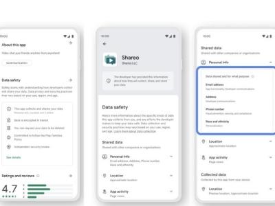 Google Will Start Showing a New Data Safety Section for Apps on the Play Store from February 2022