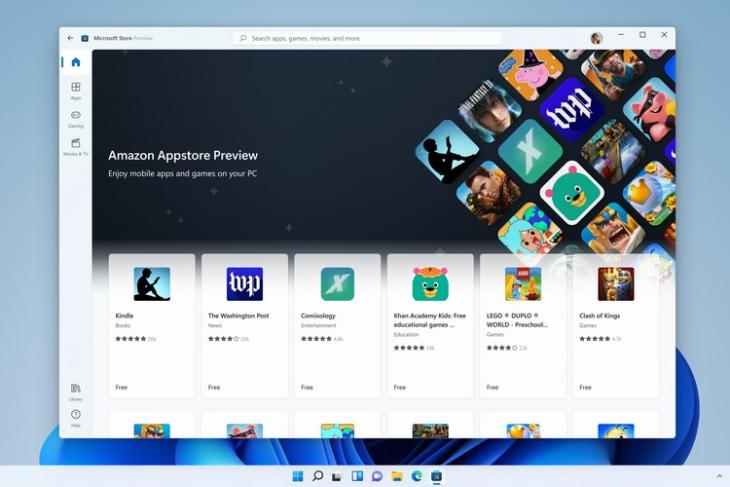 Microsoft Starts Rolling out Support for Android Apps on Windows 11 for Windows Insiders