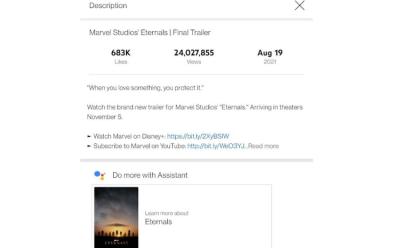 YouTube Tests Google Assistant Integration on Android