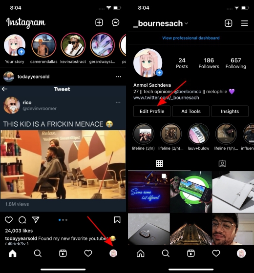 How to Change Your Name and Username on Instagram (Android, iOS, & Web)