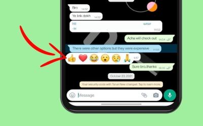 WhatsApp Rolls out a Broken Version of the Message Reactions Feature with Latest Beta