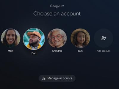 google tv multiple profiles