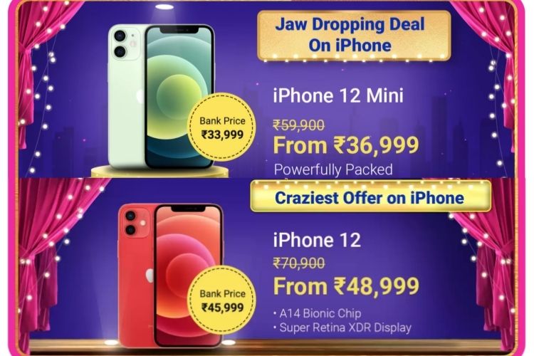 iPhone 12 and 12 mini At Their Lowest Price Ever on Flipkart