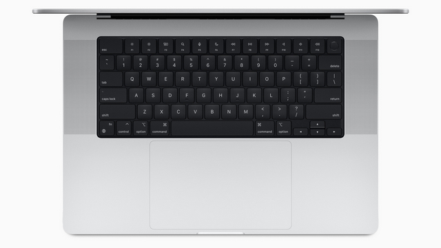 macbook pro keyboard color