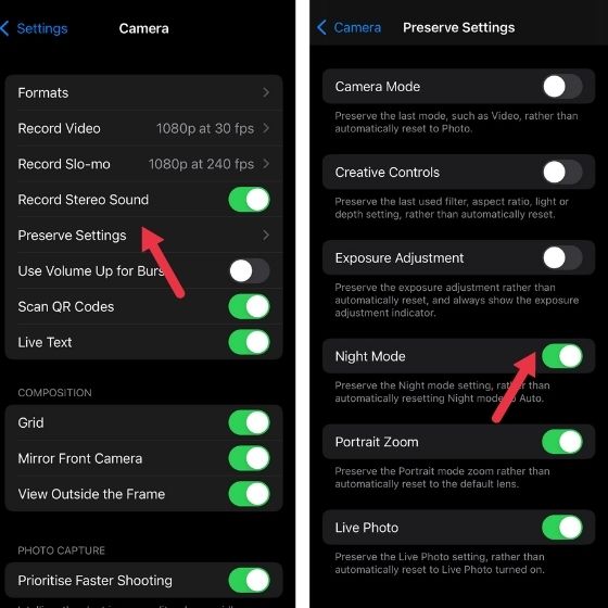 Enable Night Mode to disable it