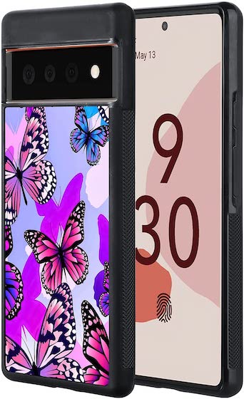tharlet Case with Butterfly Pattern 