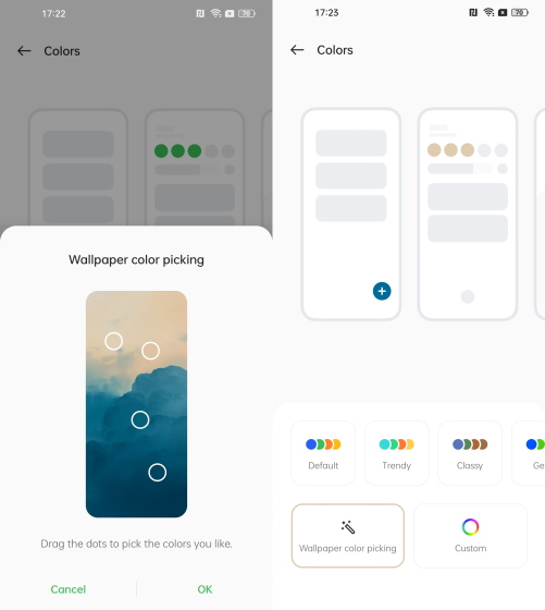 Wallpaper theming