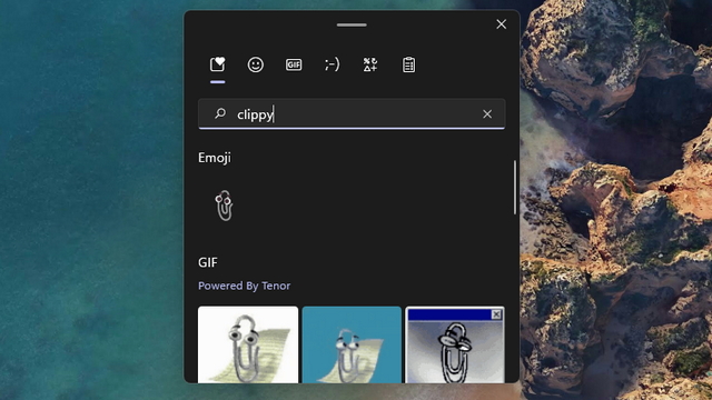 emoji clippy do windows 11