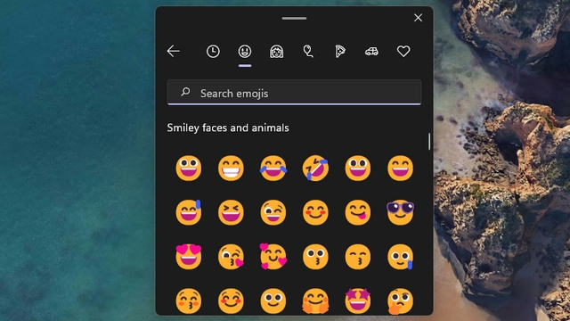 windows 11 flat emojis