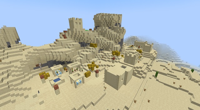 3 Villages and 2 Desert Temples in Best Minecraft 1.18 Seeds