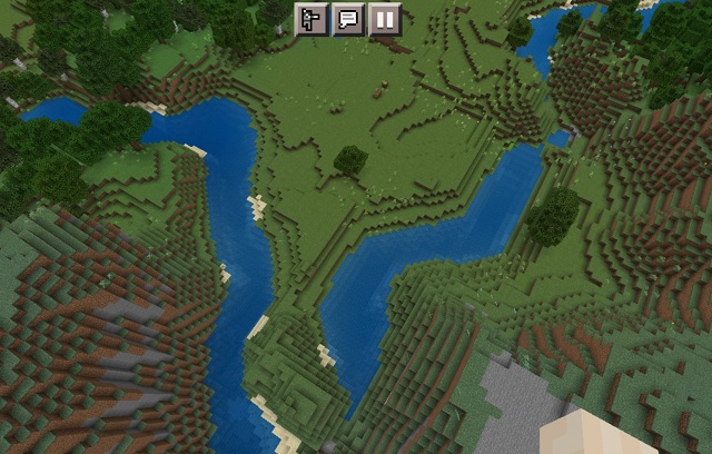 Calming Winding River Seed for Minecraft PE