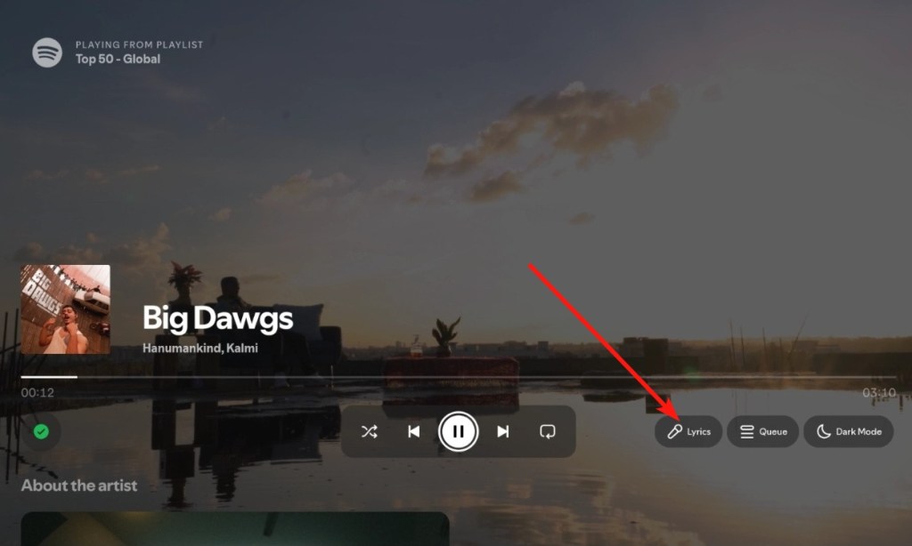 How to Find Song Lyrics on Spotify