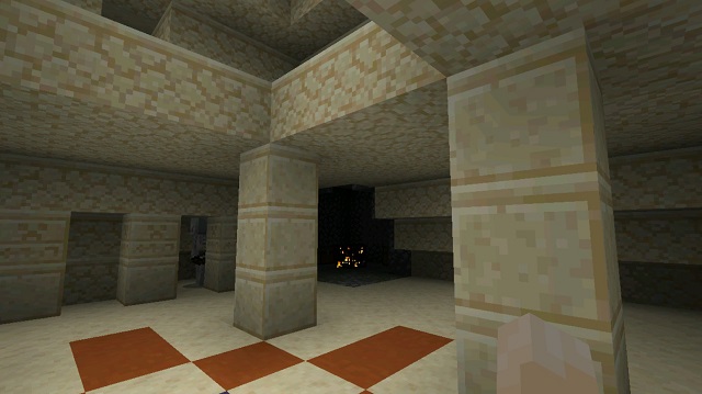 Desert Temple with Exposed Skeleton Dungeon in Minecraft for PS4 and Xbox One