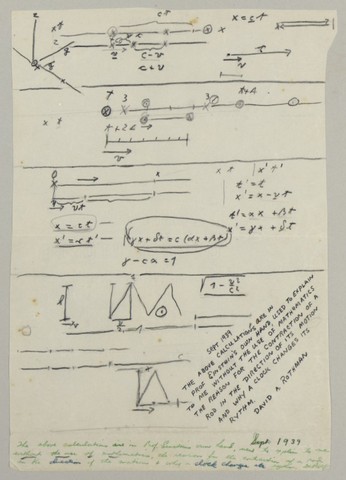 Einstein's Rare, Handwritten Manuscript About Theory of Relativity Sold for a Record $13 Million
