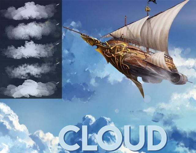 Free Cloud Procreate Brushes