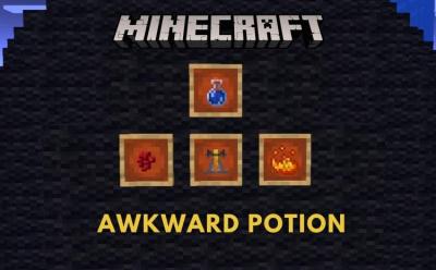 How to Make Awkward Potion in Minecraft