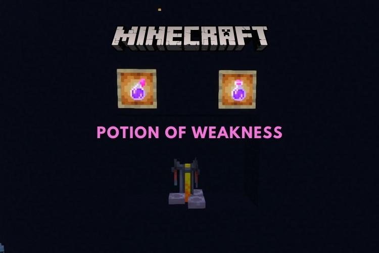 How to Make Potion of Weakness in Minecraft (2022) | Beebom