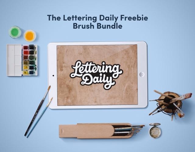 Letter daily brush bundle