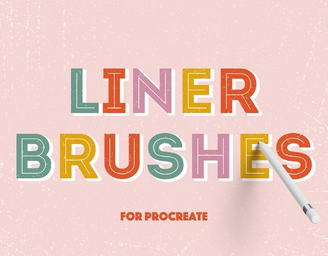 Liner Procreate brushes