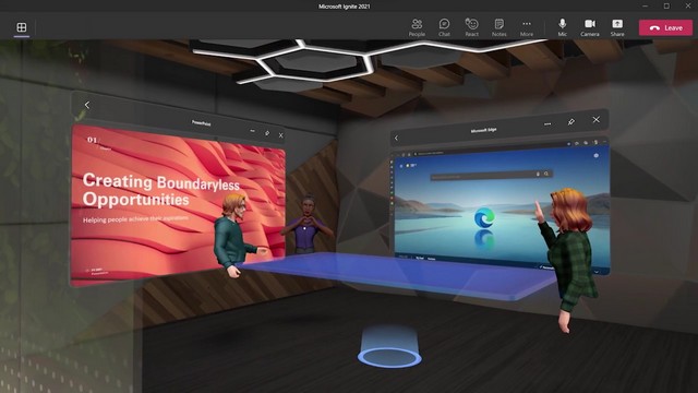 Microsoft’s Mesh for Teams Brings 3D Avatars and Virtual Spaces; Joining the Metaverse Hype