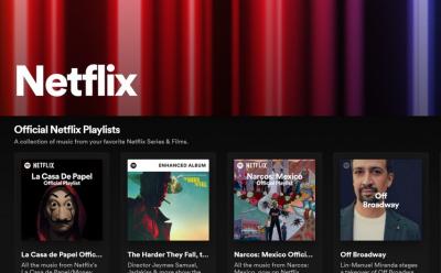 Spotify Now Has a Dedicated Hub for All Netflix Soundtracks, Playlists, and Podcasts