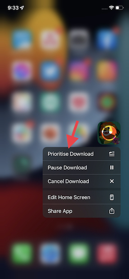 Prioritize download on iPhone and iPad - Can't Buy or Download Apps on iPhone
