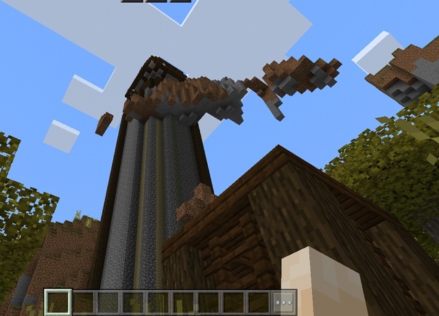 Tallest Pillager Outpost in Minecraft Pocket Edition Seeds