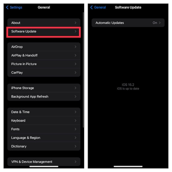 Update software on your iPhone or iPad - Can't Buy or Download Apps on iPhone