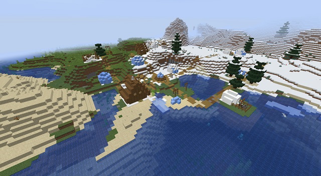 10 Best Minecraft Snow Biome Seeds You Should Try in 2021 | Beebom