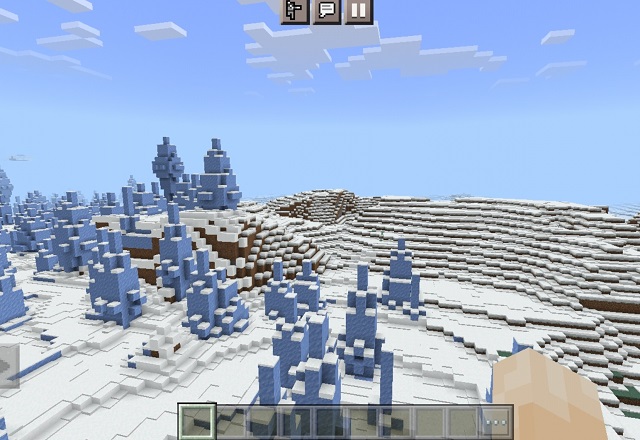החורף נמצא בכל מקום Minecraft