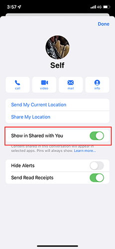 disable shared with you on a per-chat basis