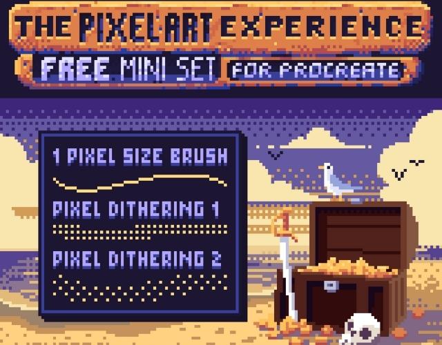 pixel art brushes procreate