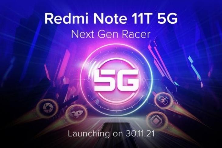 redmi note 11t 5g launch