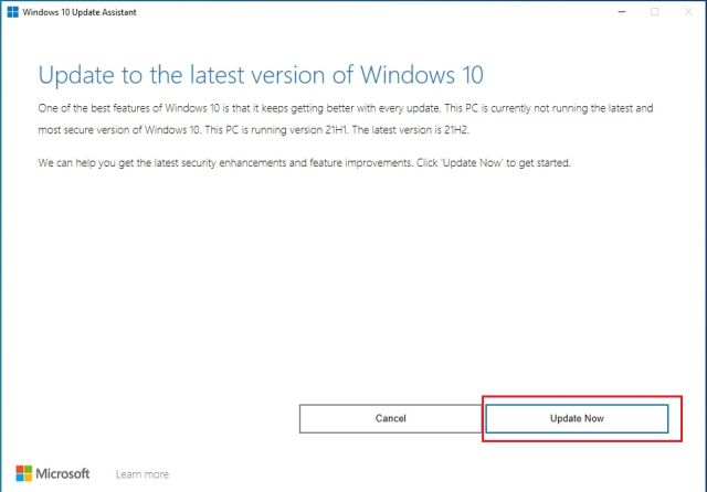 How To Install Windows 10 November 2021 Update Right Now | Beebom